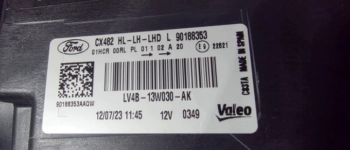 Frontscheinwerfer Ford Kuga I LV4B13W030AK Links Scheinwerfer Headlight SCH4004802867js