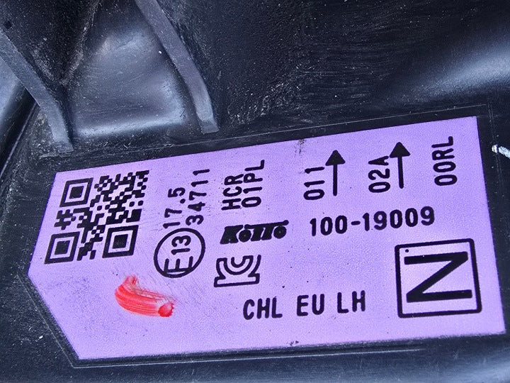 Frontscheinwerfer Nissan Qashqai I 100-19009 Links Scheinwerfer Headlight SCH4033176188ln
