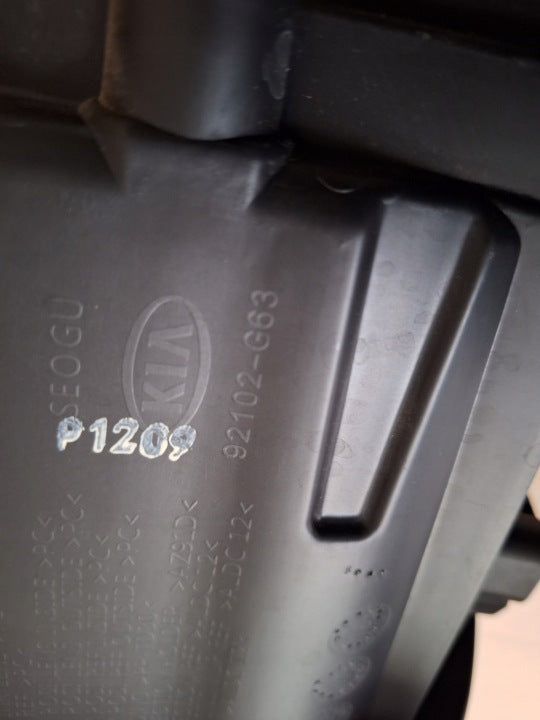 Frontscheinwerfer Kia Picanto 92102-G63 Rechts Scheinwerfer Headlight SCH4038148967kg