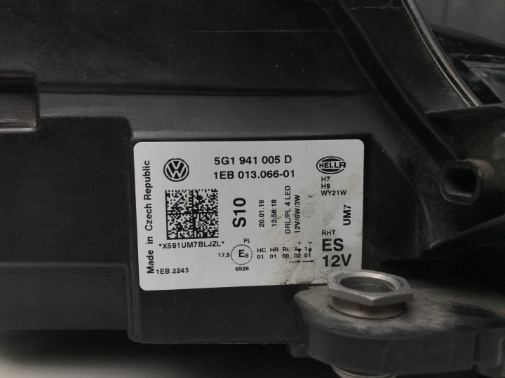 Frontscheinwerfer VW Golf VII 5G1941005D LED Ein Stück (Rechts oder Links) SCH4042209498li
