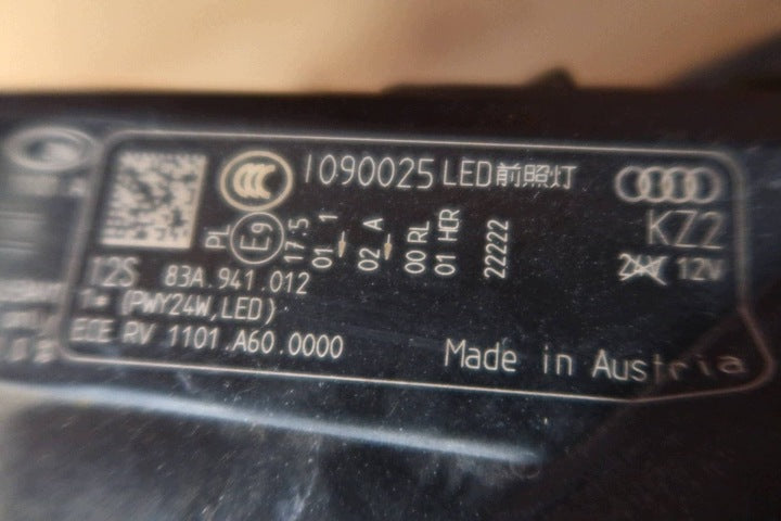 Frontscheinwerfer Audi Q3 83A941012 Rechts Scheinwerfer Headlight SCH4080359593pd