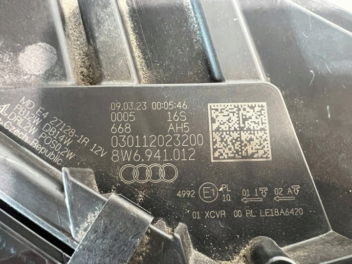 Frontscheinwerfer Audi A5 8W6941012 Rechts Scheinwerfer Headlight SCH4088096579ej