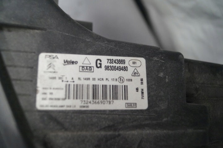Frontscheinwerfer Citroën C4 III 9830649480 Links Scheinwerfer Headlight SCH4089327969xr