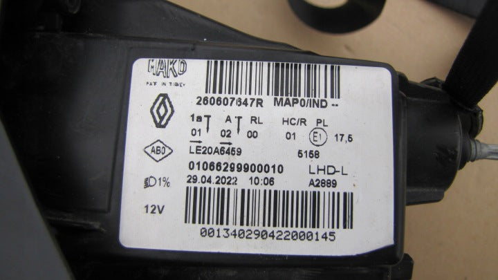 Frontscheinwerfer Renault Clio I V 260607647R LED Links Scheinwerfer Headlight SCH4099706616uh