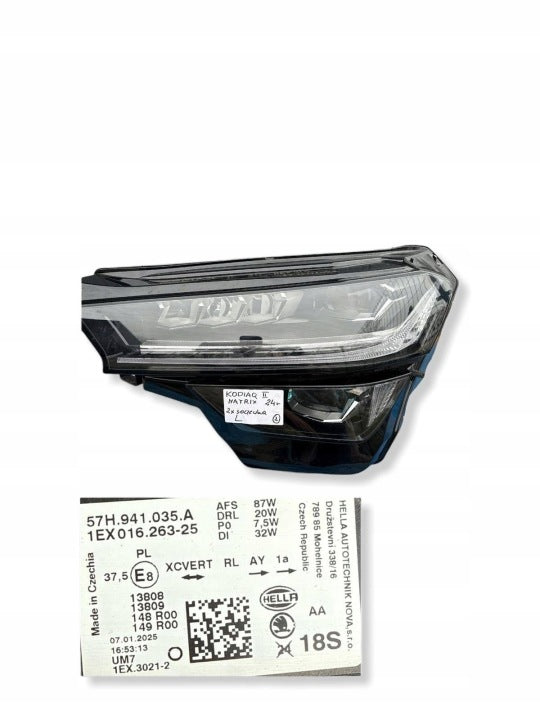 Frontscheinwerfer Skoda Kodiaq 57H941035A Links Scheinwerfer Headlight SCH4106861699si