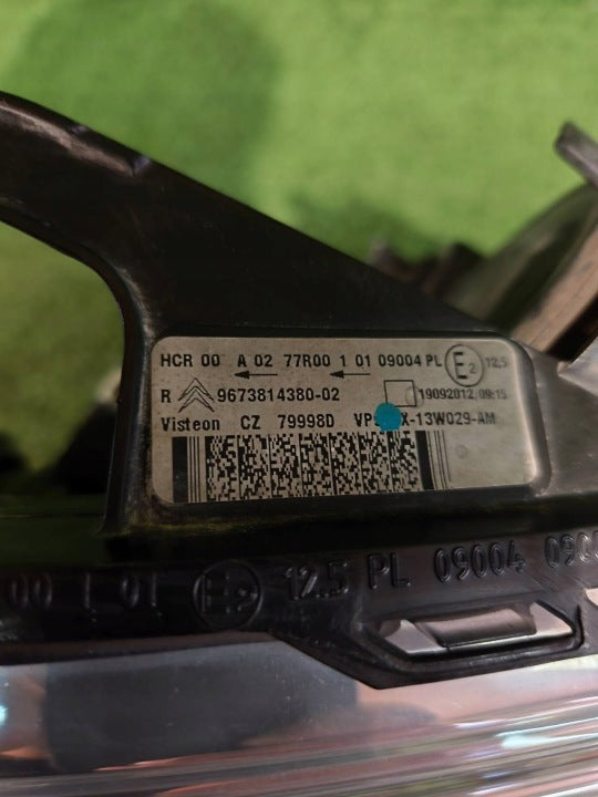 Frontscheinwerfer Citroën C3 I 967381438002 Rechts Scheinwerfer Headlight SCH4144011810tc