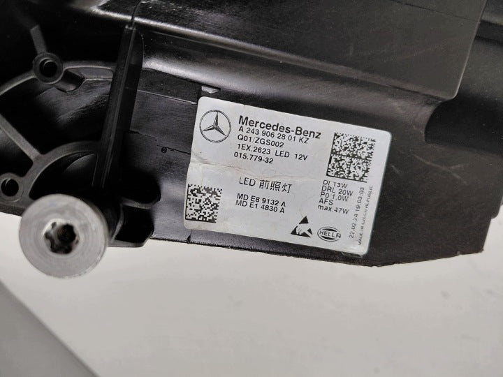 Frontscheinwerfer Mercedes-Benz Eqa Eqb A2439062801 Rechts Headlight SCH4157548288sv
