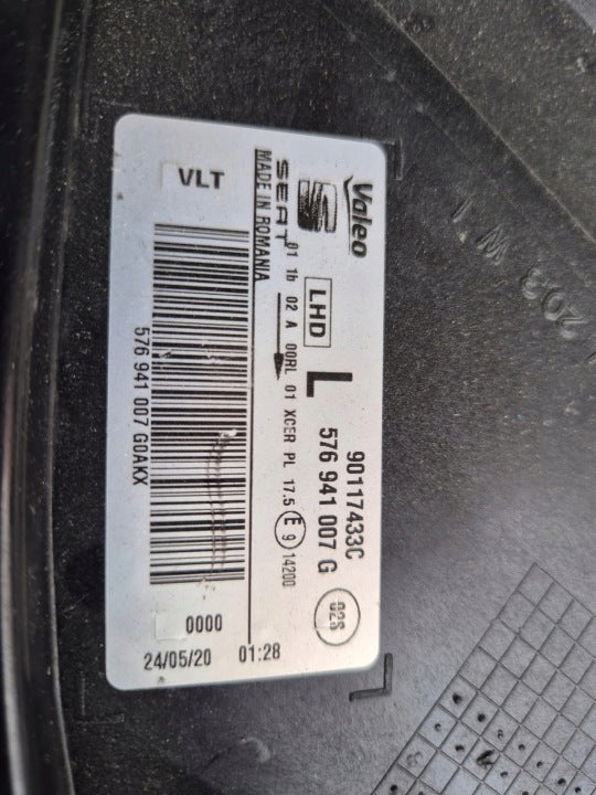 Frontscheinwerfer Seat Ateca 576941007G LED Links Scheinwerfer Headlight SCH4201470748jp