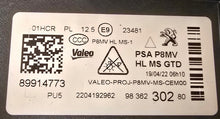 Laden Sie das Bild in den Galerie-Viewer, Frontscheinwerfer Peugeot 89914773 LED Links Scheinwerfer Headlight SCH4208462526wn