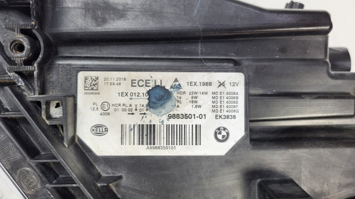 Frontscheinwerfer BMW 3 F30 F31 9883501-01 LED Links Scheinwerfer Headlight SCH4218705384bn