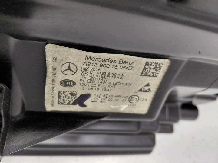 Frontscheinwerfer Mercedes-Benz W213 A2139067806 Rechts Scheinwerfer Headlight SCH4227160368so