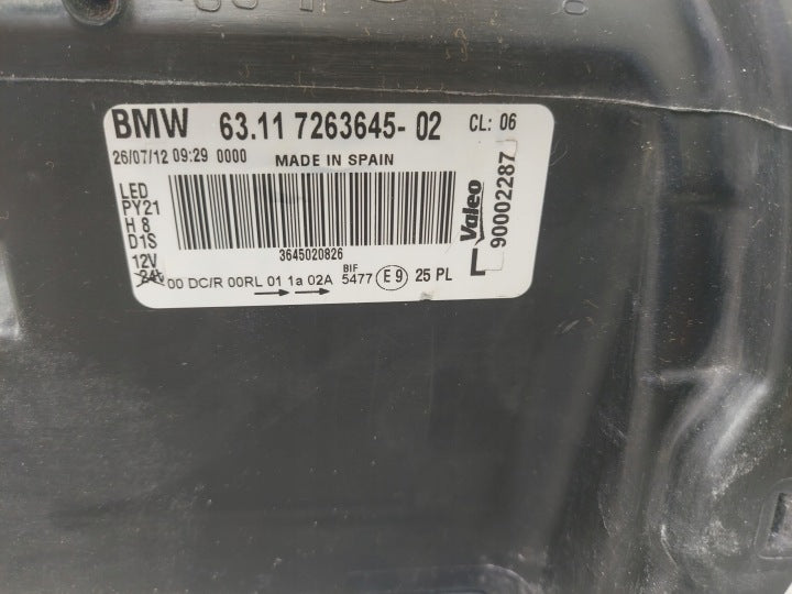 Frontscheinwerfer BMW E88 E81 E82 E87 7263645-02 Links Scheinwerfer Headlight SCH4229305943fs