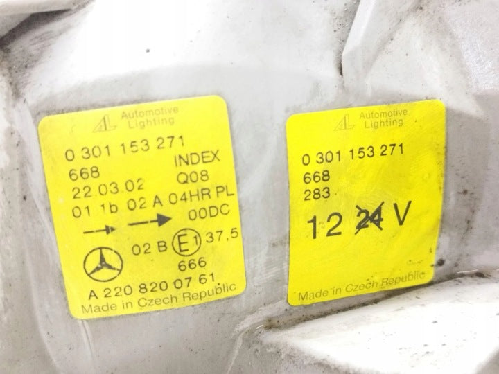 Frontscheinwerfer Mercedes-Benz A2208200761 Xenon Links Scheinwerfer Headlight SCH4257190705eh