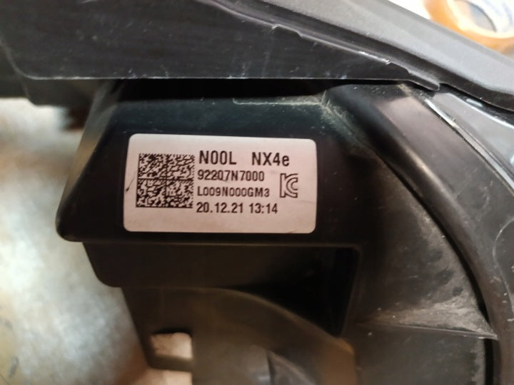 Frontscheinwerfer Hyundai Tucson 92207N7000 Links Scheinwerfer Headlight SCH4292013663hv
