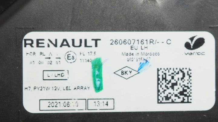 Frontscheinwerfer Dacia Sandero III 260607161R LED Links Scheinwerfer Headlight SCH4302753249rg