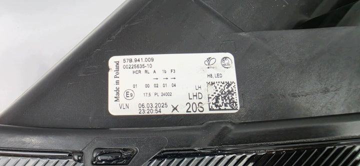 Frontscheinwerfer Skoda Karoq 57B941010 57B941009 LED Ein Satz Headlight SCH4352610327vd
