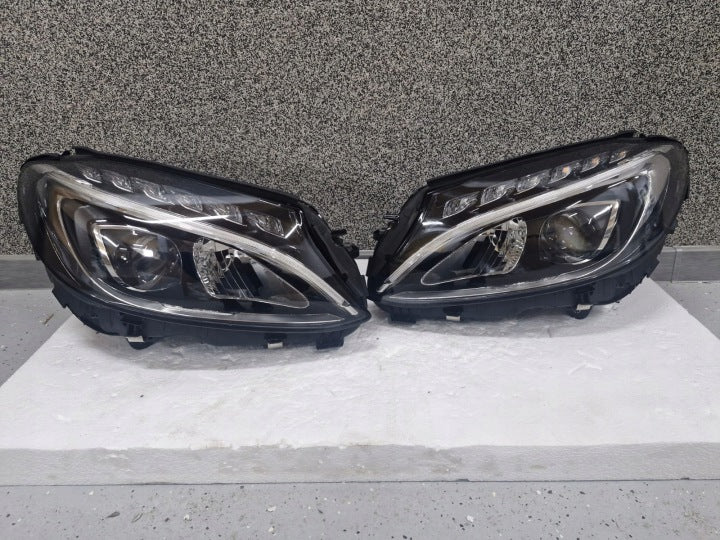 Frontscheinwerfer Mercedes-Benz W205 A2059062604 A2059062504 Ein Satz Headlight SCH4358187934cq