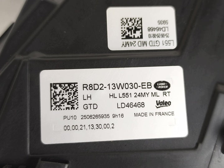 Frontscheinwerfer Nissan II 2506265935 LD46468 R8D2-13W030-EB LED Links SCH4385784718ta