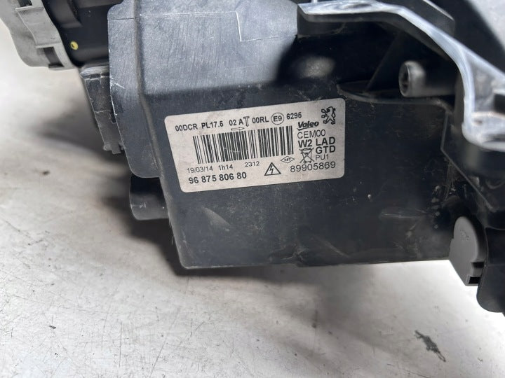 Frontscheinwerfer Peugeot 508 9687580680 Xenon Links Scheinwerfer Headlight SCH4419015418ys