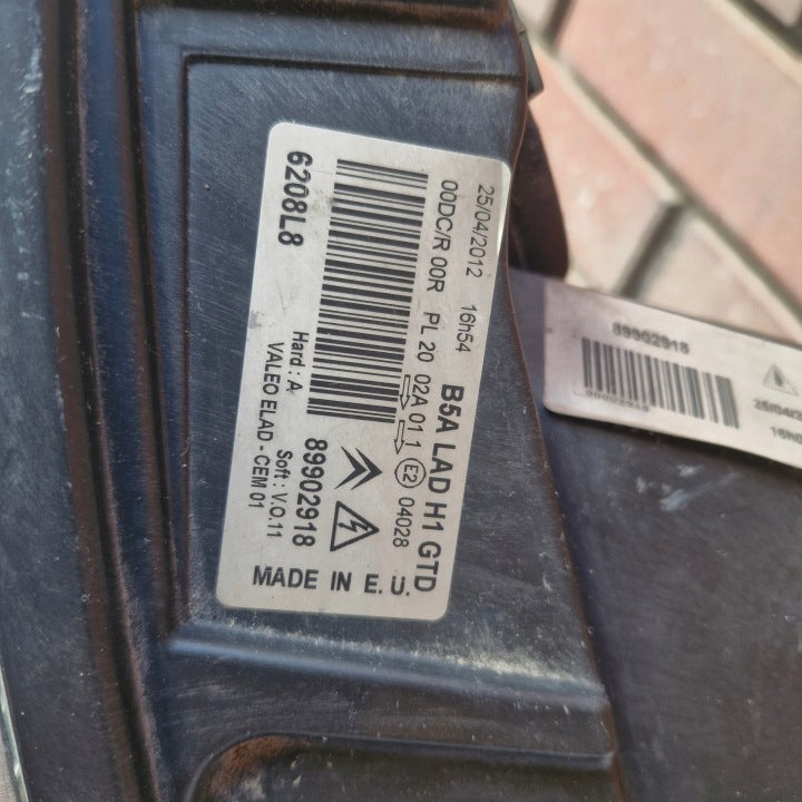 Frontscheinwerfer Citroën C4 I 89902918 Xenon Links Scheinwerfer Headlight SCH4420612636ya