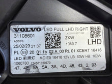 Laden Sie das Bild in den Galerie-Viewer, Frontscheinwerfer Volvo Xc60 31108601 Rechts Scheinwerfer Headlight SCH4495646543jn