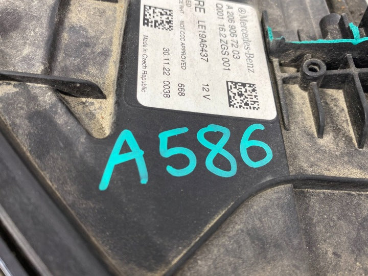 Frontscheinwerfer Mercedes-Benz W206 A2069067203 Rechts Scheinwerfer Headlight SCH4530275258be