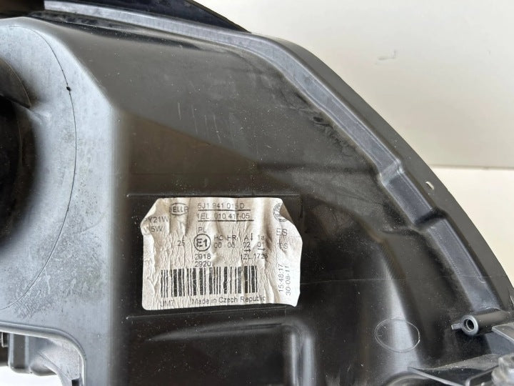 Frontscheinwerfer Skoda Fabia II 5J1941015D Links Scheinwerfer Headlight SCH4571438605ac