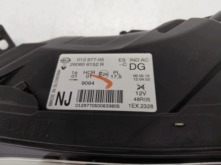 Frontscheinwerfer Renault Captur I 260606152R Links Scheinwerfer Headlight SCH4573312904ml