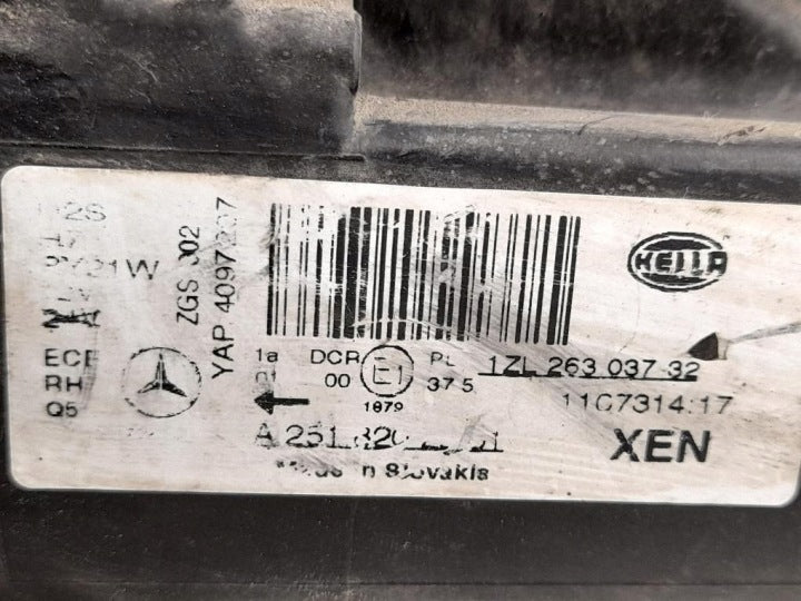 Frontscheinwerfer Mercedes-Benz W251 A2518202261 Rechts Scheinwerfer Headlight SCH4575015280ab