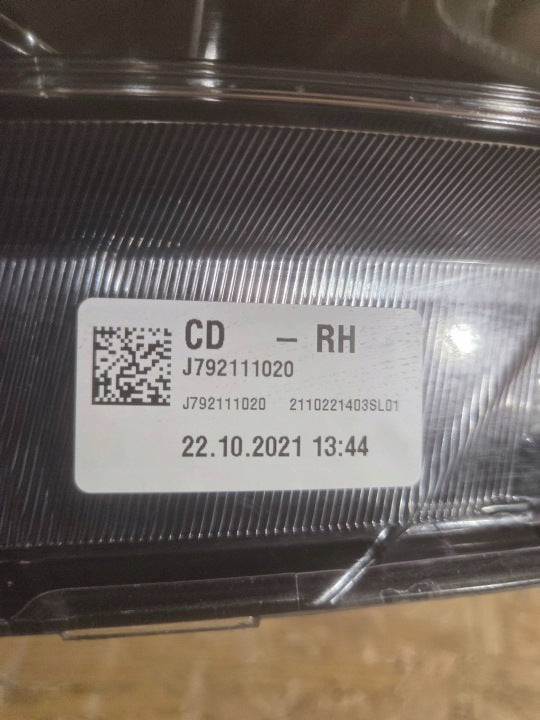 Frontscheinwerfer Kia Ceed J792111020 LED Rechts Scheinwerfer Headlight SCH4601010015kd