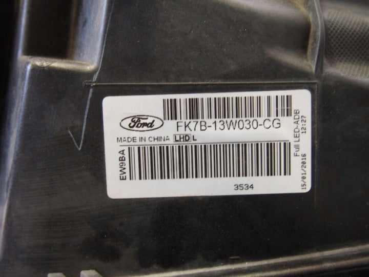 Frontscheinwerfer Ford FK7B-13W030-CG Links Scheinwerfer Headlight SCH4714220562gf
