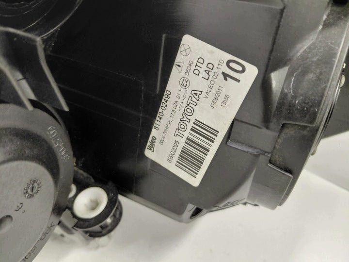 Frontscheinwerfer Toyota Auris 81140-02490 Rechts Scheinwerfer Headlight SCH4750146920uw