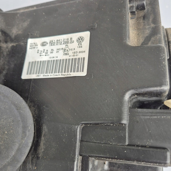 Frontscheinwerfer VW Caddy 2K1941016B Rechts Scheinwerfer Headlight SCH4847147500ts