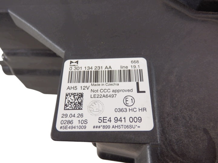 Frontscheinwerfer Skoda Octavia IV 5E4941009 LED Links Scheinwerfer Headlight SCH4901366184nw