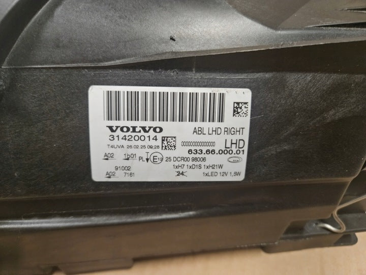 Frontscheinwerfer Volvo Xc70 31420014 Rechts Scheinwerfer Headlight SCH4992694910mi