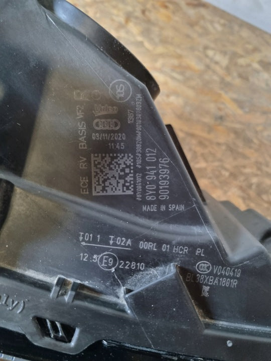 Frontscheinwerfer Audi A3 8Y0941011 8Y0941012 LED Ein Stück (Rechts oder Links) SCH5019250234lf