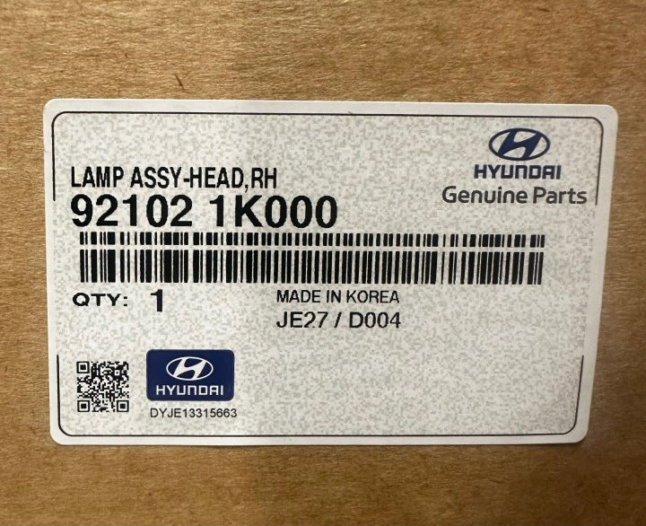 Frontscheinwerfer Hyundai Ix20 921011K000 DY107220453 Ein Satz Headlight SCH5043624873km