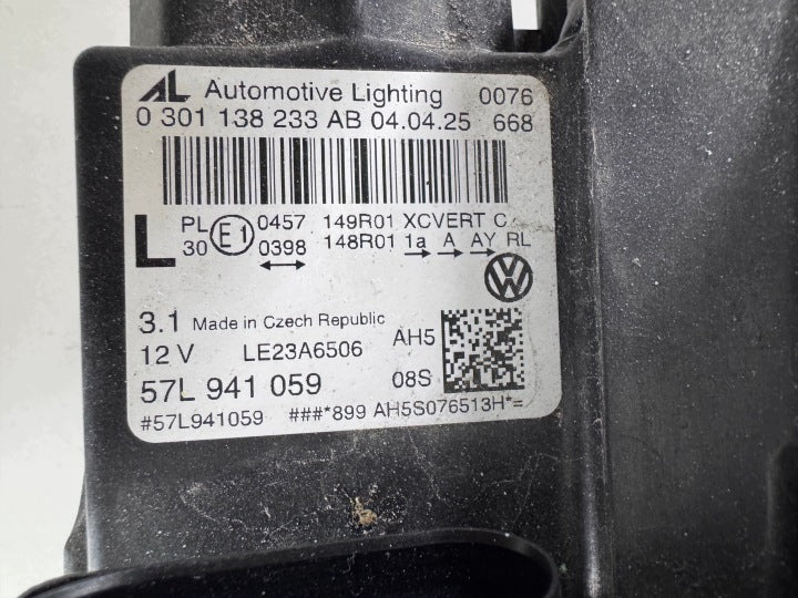 Frontscheinwerfer VW 57L941059 Links Scheinwerfer Headlight SCH5053065530bd