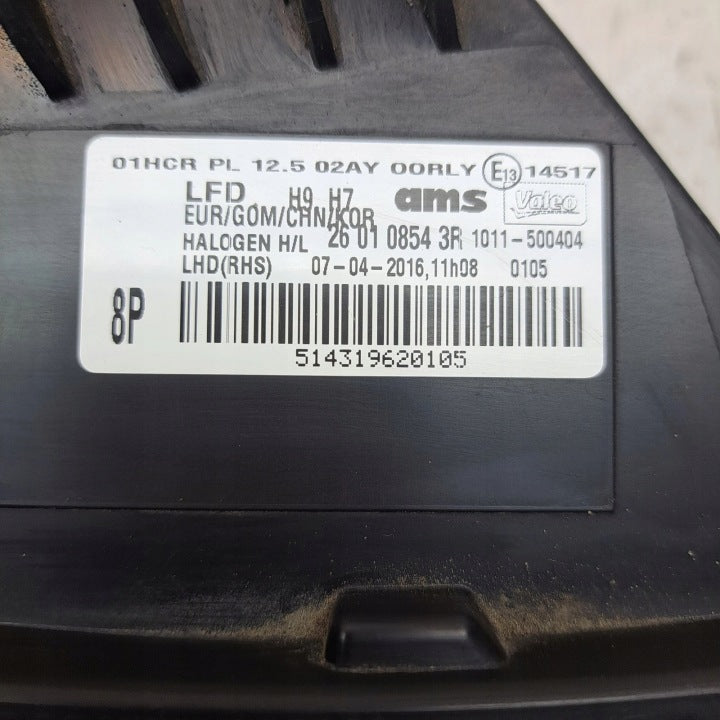 Frontscheinwerfer Renault Talisman 260108543R Rechts Scheinwerfer Headlight SCH5056727335pe