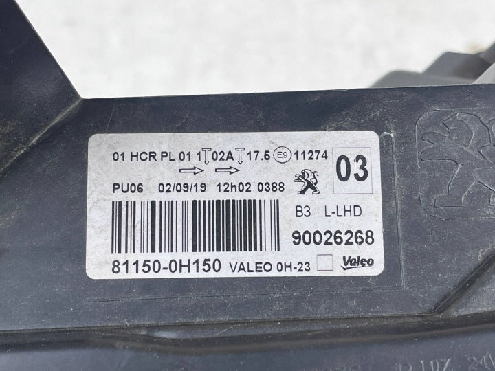 Frontscheinwerfer Peugeot 108 81150-0H150 Links Scheinwerfer Headlight SCH5060371908lq