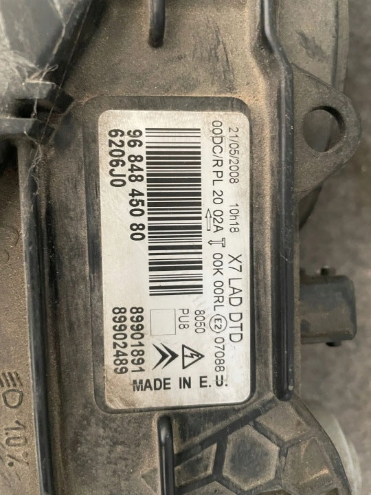 Frontscheinwerfer Citroën C5 I 9684845080 Xenon Rechts Scheinwerfer Headlight SCH5076080805ec