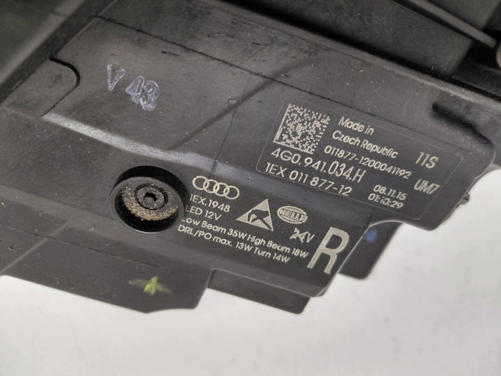 Frontscheinwerfer Audi A6 C7 4G0941034H Rechts Scheinwerfer Headlight SCH5092656471jh