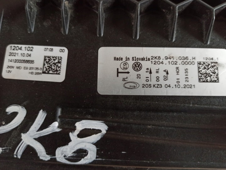 Frontscheinwerfer VW Caddy 2K8941036H Rechts Scheinwerfer Headlight SCH5104254649pa
