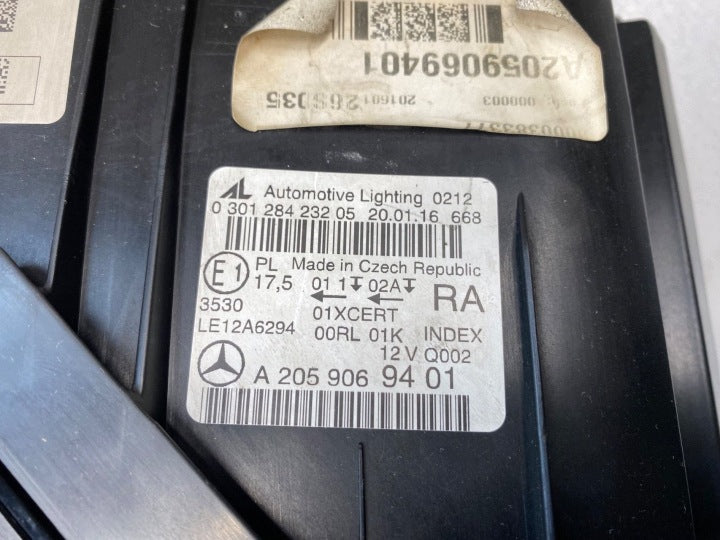 Frontscheinwerfer Mercedes-Benz W205 A2059069401 LED Rechts Headlight SCH5121126723ep