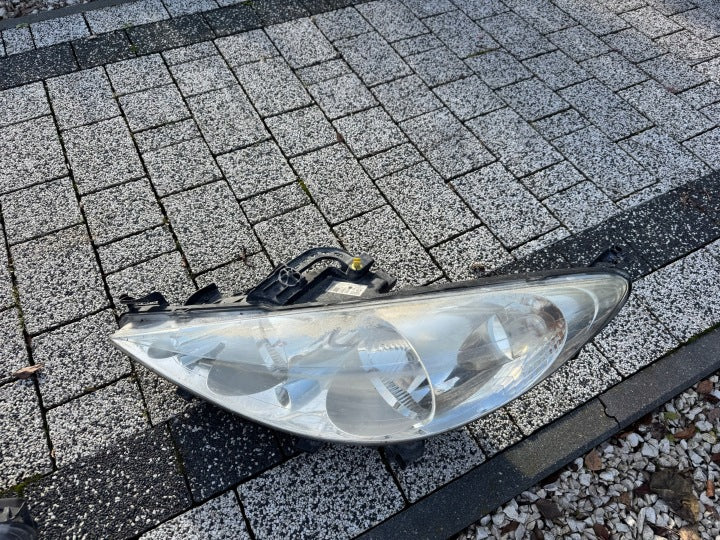 Frontscheinwerfer Peugeot 207 9680131780 Links Scheinwerfer Headlight SCH5129954482zk