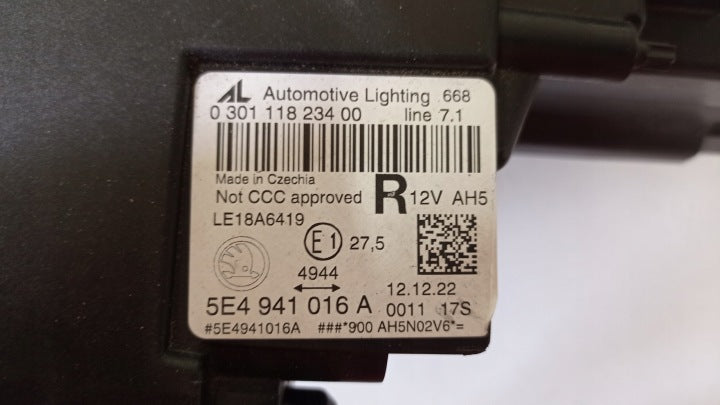 Frontscheinwerfer Skoda Octavia IV 5E4941016A Full LED Rechts Headlight SCH5151381693qq