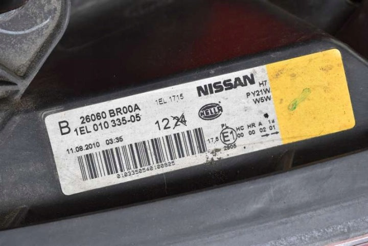 Frontscheinwerfer Nissan Qashqai I 26060BR00A Links Scheinwerfer Headlight SCH5153382099go