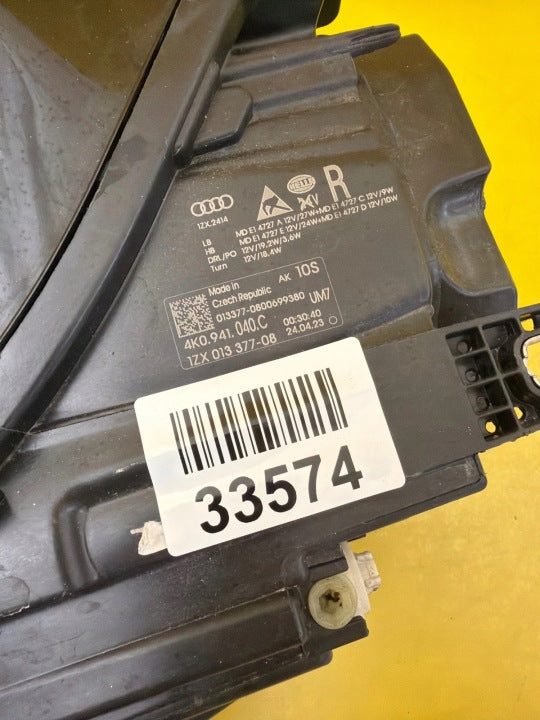 Frontscheinwerfer Audi A6 C8 4K0941040C LED Rechts Scheinwerfer Headlight SCH5181393330kd