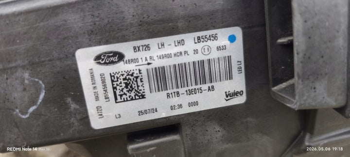 Frontscheinwerfer Ford Puma R1TB-13E015 LED Links Scheinwerfer Headlight SCH5195420938df