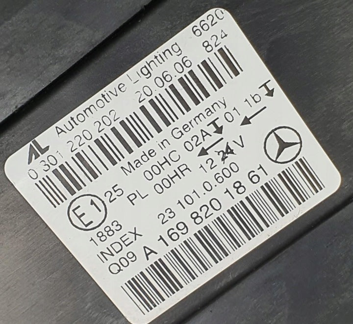 Frontscheinwerfer Mercedes-Benz W245 A1698201861 Rechts Scheinwerfer Headlight SCH5203825688lg